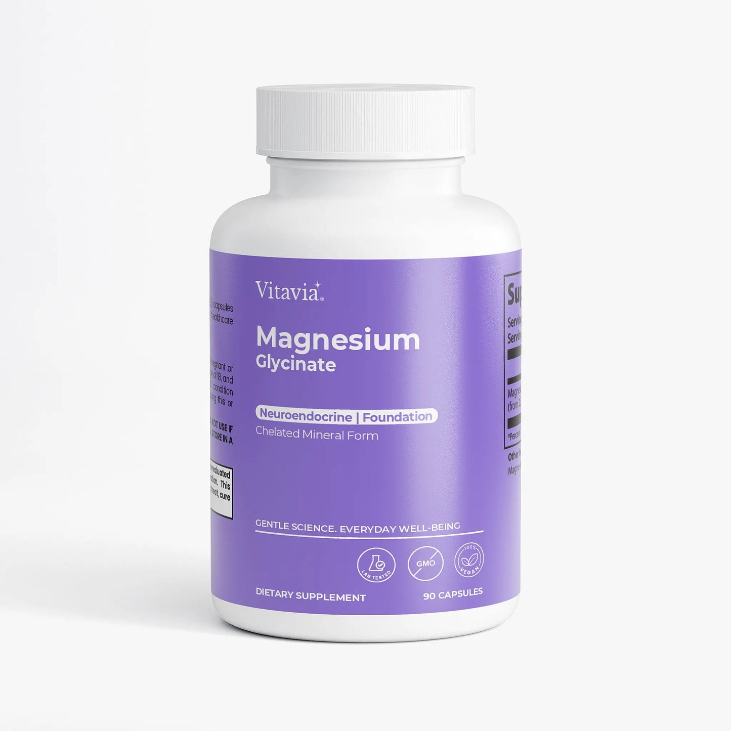 Magnesium Glycinate 275mg — chelated bisglycinate daily formula | Vitavia
