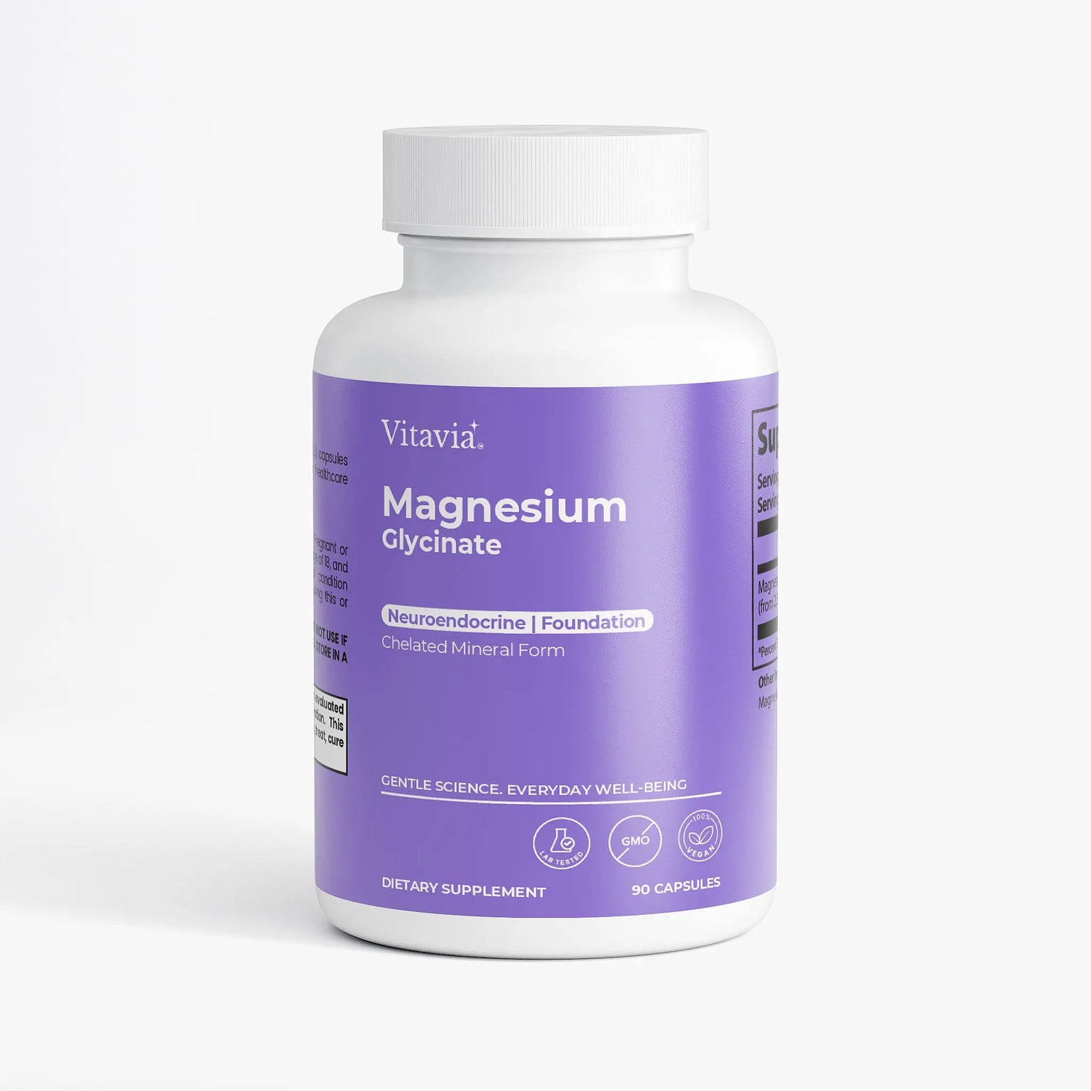 Magnesium Glycinate 275mg — chelated bisglycinate daily formula | Vitavia