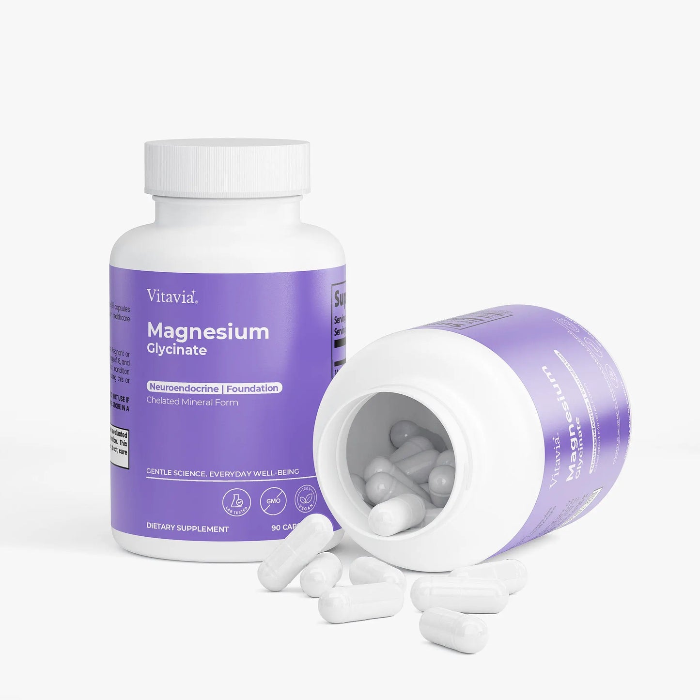 Magnesium Glycinate supplement — daily sleep and relaxation support | Vitavia