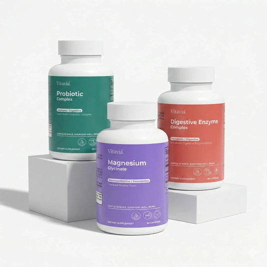REST Pack — Probiotic Complex Digestive Enzyme Complex and Magnesium Glycinate | Vitavia